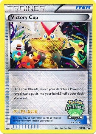 Victory Cup (BW31) (1st Autumn 2012) [Black & White: Black Star Promos] | Jomio and Rueliete's Cards and Comics