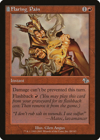 Flaring Pain [Judgment] | Jomio and Rueliete's Cards and Comics