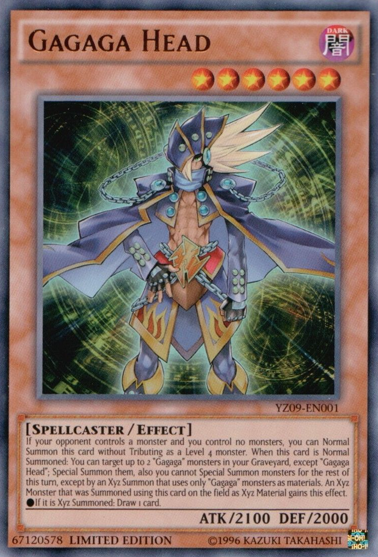 Gagaga Head [YZ09-EN001] Ultra Rare | Jomio and Rueliete's Cards and Comics