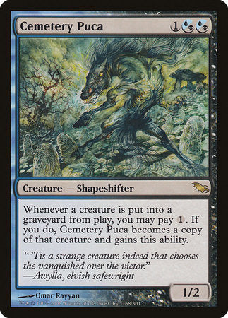 Cemetery Puca [Shadowmoor] | Jomio and Rueliete's Cards and Comics