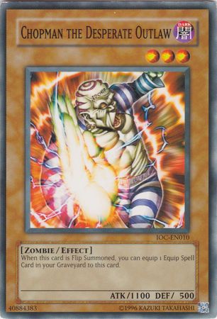 Chopman the Desperate Outlaw [IOC-EN010] Common | Jomio and Rueliete's Cards and Comics