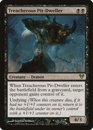Treacherous Pit-Dweller [Avacyn Restored] | Jomio and Rueliete's Cards and Comics