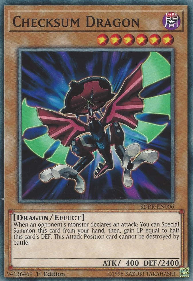 Checksum Dragon [SDRR-EN006] Common | Jomio and Rueliete's Cards and Comics