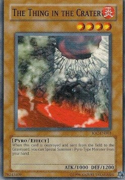 The Thing in the Crater [IOC-EN063] Common | Jomio and Rueliete's Cards and Comics