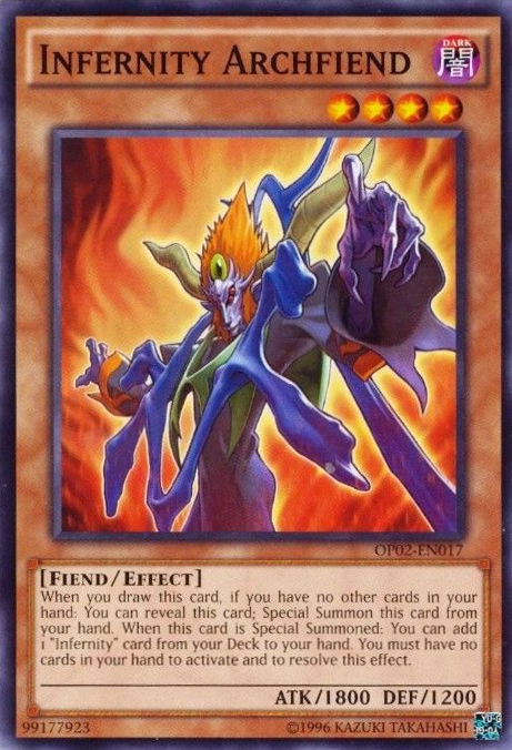 Infernity Archfiend [OP02-EN017] Common | Jomio and Rueliete's Cards and Comics