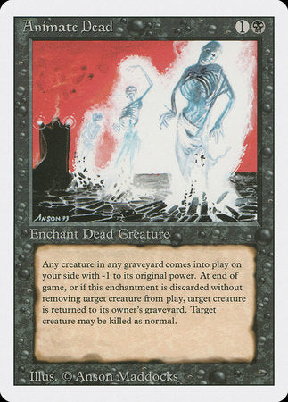 Animate Dead [Revised Edition] | Jomio and Rueliete's Cards and Comics