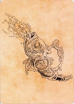 Decanter of Endless Water Art Card [Commander Legends: Battle for Baldur's Gate Art Series] | Jomio and Rueliete's Cards and Comics