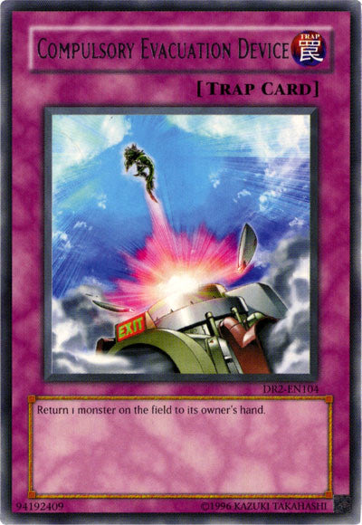 Compulsory Evacuation Device [DR2-EN104] Rare | Jomio and Rueliete's Cards and Comics