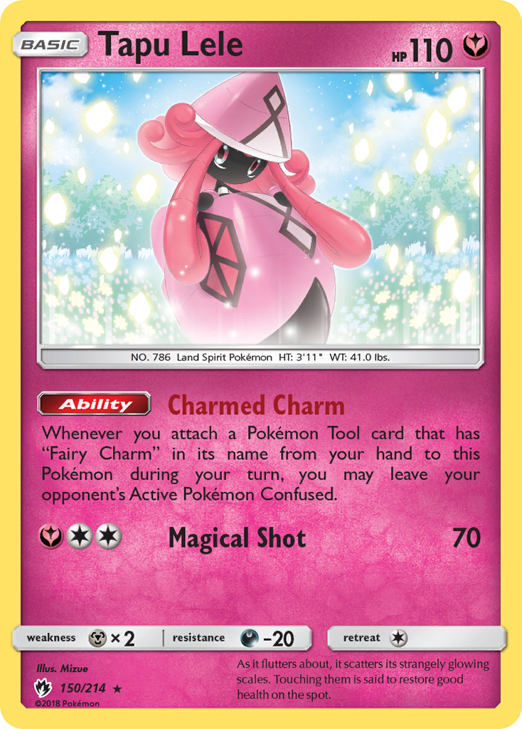 Tapu Lele (150/214) [Sun & Moon: Lost Thunder] | Jomio and Rueliete's Cards and Comics