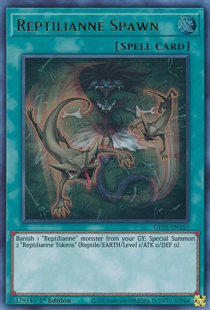 Reptilianne Spawn [GFP2-EN155] Ultra Rare | Jomio and Rueliete's Cards and Comics