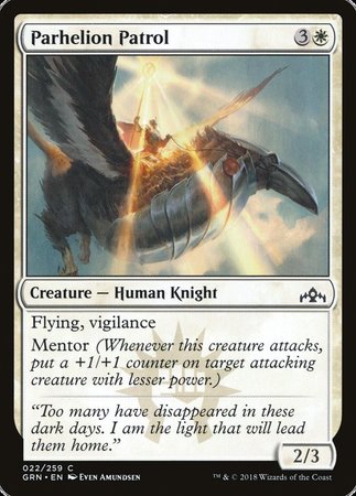 Parhelion Patrol [Guilds of Ravnica] | Jomio and Rueliete's Cards and Comics