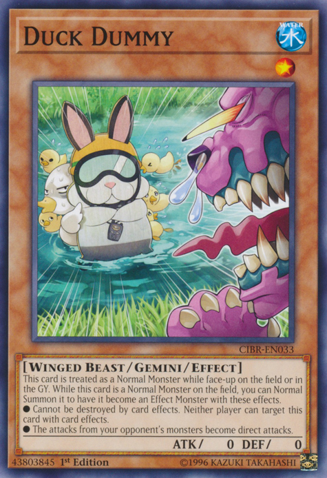 Duck Dummy [CIBR-EN033] Common | Jomio and Rueliete's Cards and Comics