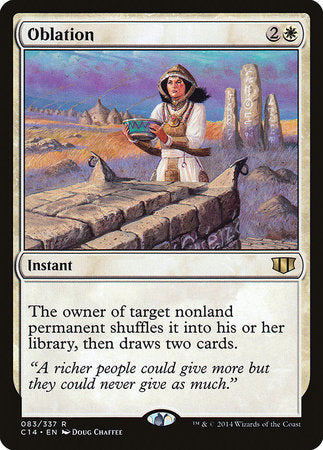 Oblation [Commander 2014] | Jomio and Rueliete's Cards and Comics
