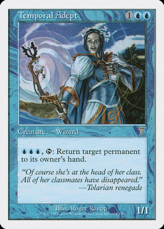 Temporal Adept [Seventh Edition] | Jomio and Rueliete's Cards and Comics