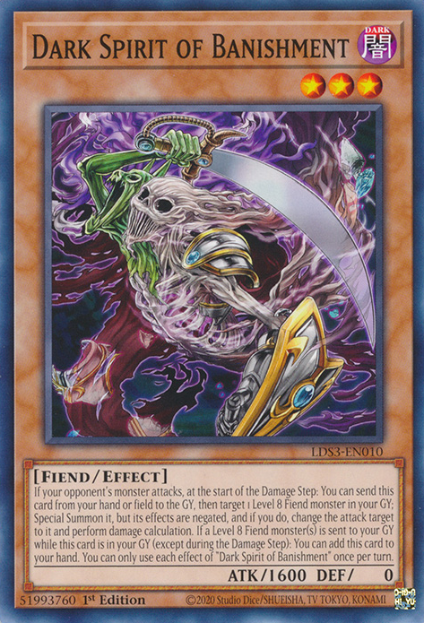 Dark Spirit of Banishment [LDS3-EN010] Common | Jomio and Rueliete's Cards and Comics