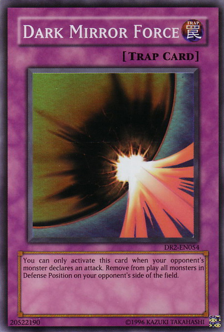 Dark Mirror Force [DR2-EN054] Super Rare | Jomio and Rueliete's Cards and Comics
