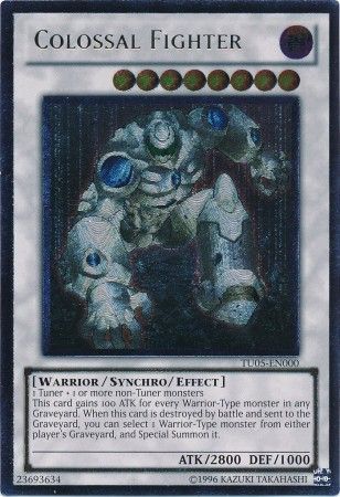 Colossal Fighter [TU05-EN000] Ultimate Rare | Jomio and Rueliete's Cards and Comics