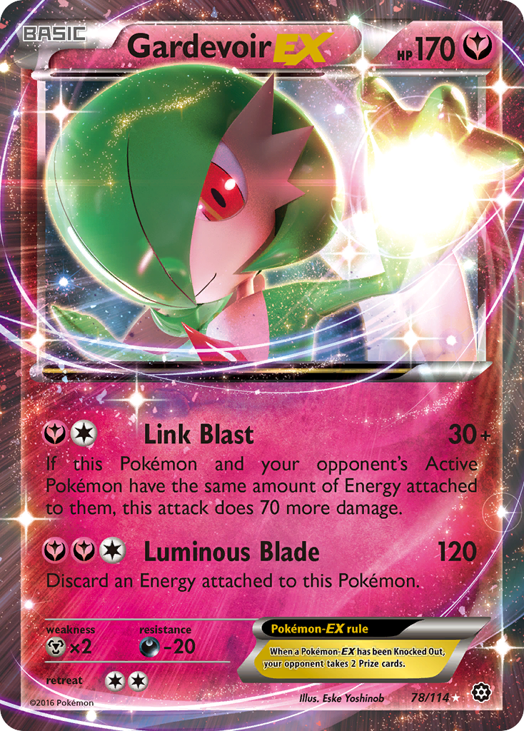 Gardevoir EX (78/114) [XY: Steam Siege] | Jomio and Rueliete's Cards and Comics