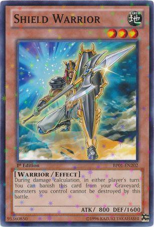 Shield Warrior [BP01-EN202] Starfoil Rare | Jomio and Rueliete's Cards and Comics