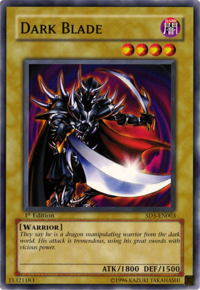 Dark Blade [SD5-EN003] Common | Jomio and Rueliete's Cards and Comics