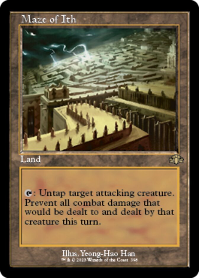 Maze of Ith (Retro) [Dominaria Remastered] | Jomio and Rueliete's Cards and Comics