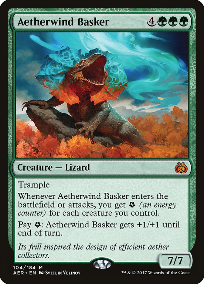 Aetherwind Basker [Aether Revolt] | Jomio and Rueliete's Cards and Comics