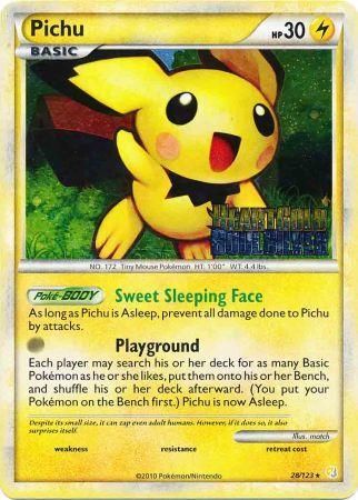 Pichu (28/123) (Prerelease Promo) [Nintendo: Black Star Promos] | Jomio and Rueliete's Cards and Comics
