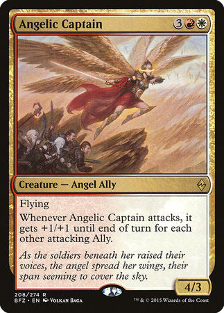 Angelic Captain [Battle for Zendikar] | Jomio and Rueliete's Cards and Comics