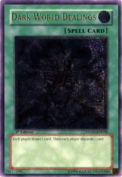 Dark World Dealings (UTR) [STON-EN038] Ultimate Rare | Jomio and Rueliete's Cards and Comics