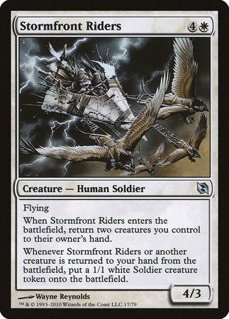Stormfront Riders [Duel Decks: Elspeth vs. Tezzeret] | Jomio and Rueliete's Cards and Comics