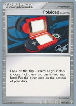 Pokedex HANDY910is (111/130) (Bliss Control - Paul Atanassov) [World Championships 2008] | Jomio and Rueliete's Cards and Comics