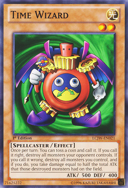Time Wizard [LCJW-EN021] Common | Jomio and Rueliete's Cards and Comics