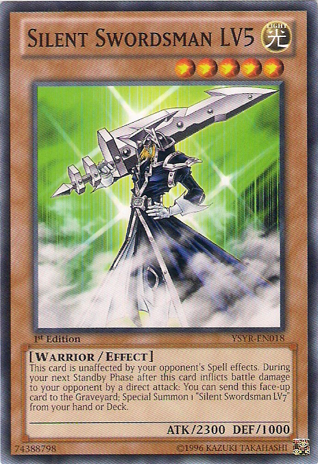 Silent Swordsman LV5 [YSYR-EN018] Common | Jomio and Rueliete's Cards and Comics