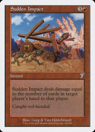 Sudden Impact [Seventh Edition] | Jomio and Rueliete's Cards and Comics