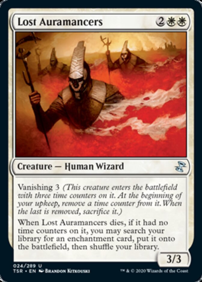 Lost Auramancers [Time Spiral Remastered] | Jomio and Rueliete's Cards and Comics