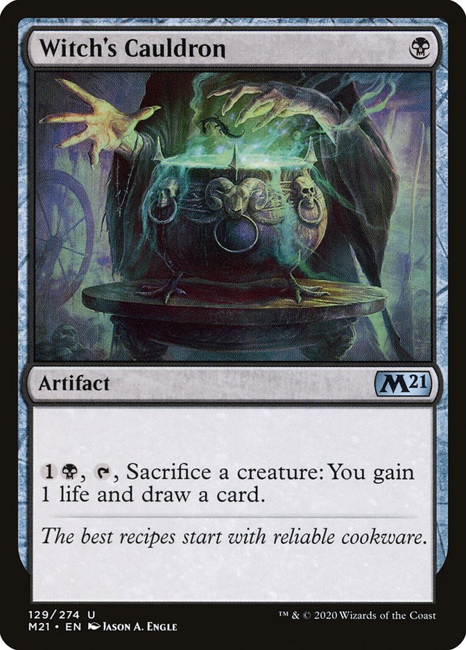 Witch's Cauldron [Core Set 2021] | Jomio and Rueliete's Cards and Comics