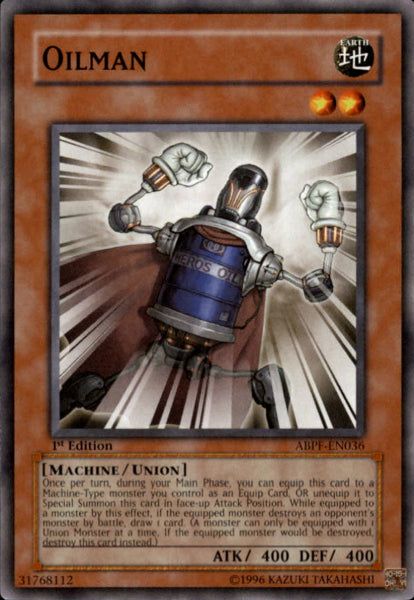 Oilman [ABPF-EN036] Common | Jomio and Rueliete's Cards and Comics
