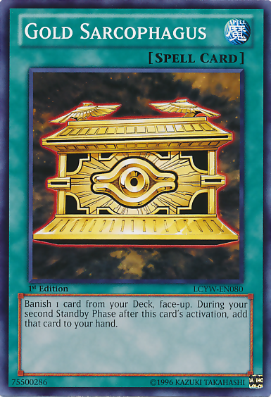 Gold Sarcophagus [LCYW-EN080] Common | Jomio and Rueliete's Cards and Comics