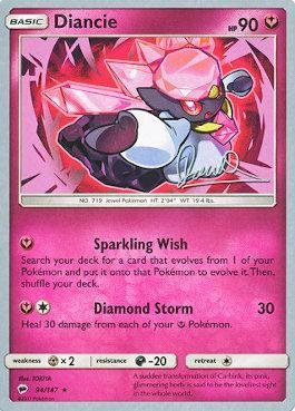 Diancie (94/147) (Infinite Force - Diego Cassiraga) [World Championships 2017] | Jomio and Rueliete's Cards and Comics