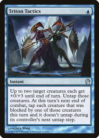 Triton Tactics [Theros] | Jomio and Rueliete's Cards and Comics