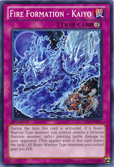 Fire Formation - Kaiyo [LTGY-EN075] Common | Jomio and Rueliete's Cards and Comics