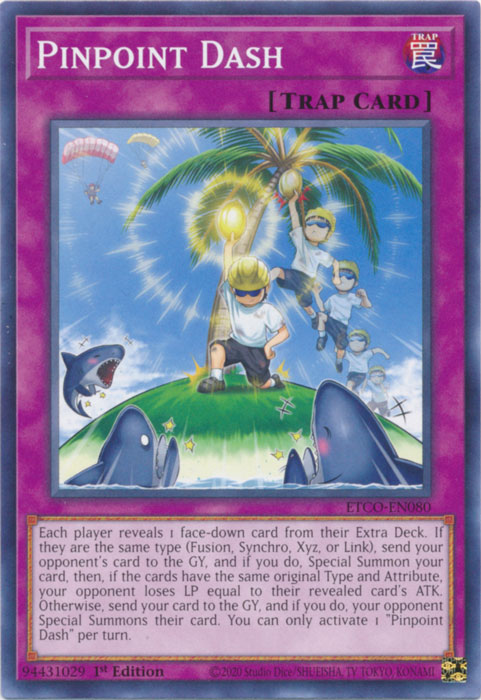 Pinpoint Dash [ETCO-EN080] Common | Jomio and Rueliete's Cards and Comics