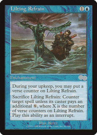 Lilting Refrain [Urza's Saga] | Jomio and Rueliete's Cards and Comics