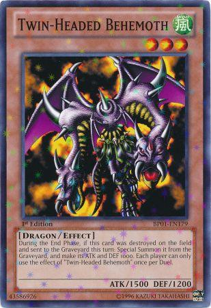Twin-Headed Behemoth [BP01-EN179] Starfoil Rare | Jomio and Rueliete's Cards and Comics