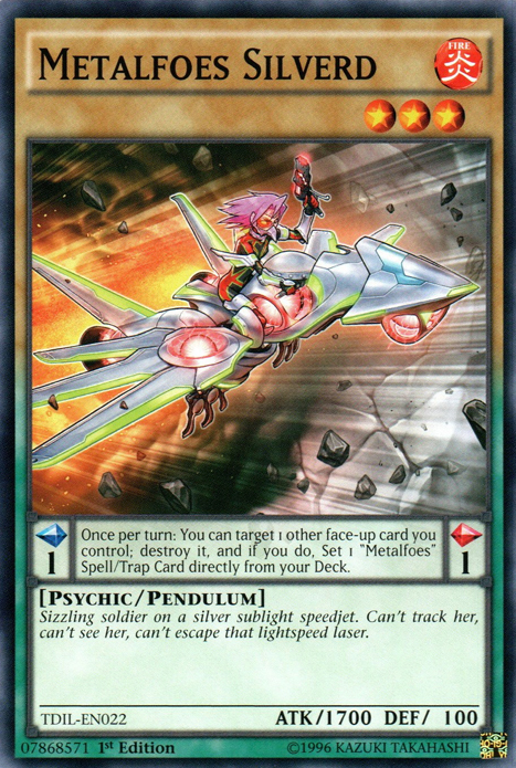 Metalfoes Silverd [TDIL-EN022] Common | Jomio and Rueliete's Cards and Comics