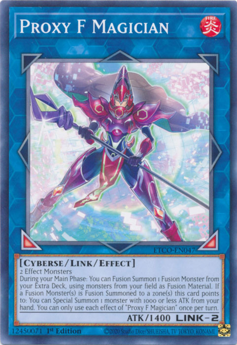 Proxy F Magician [ETCO-EN047] Common | Jomio and Rueliete's Cards and Comics