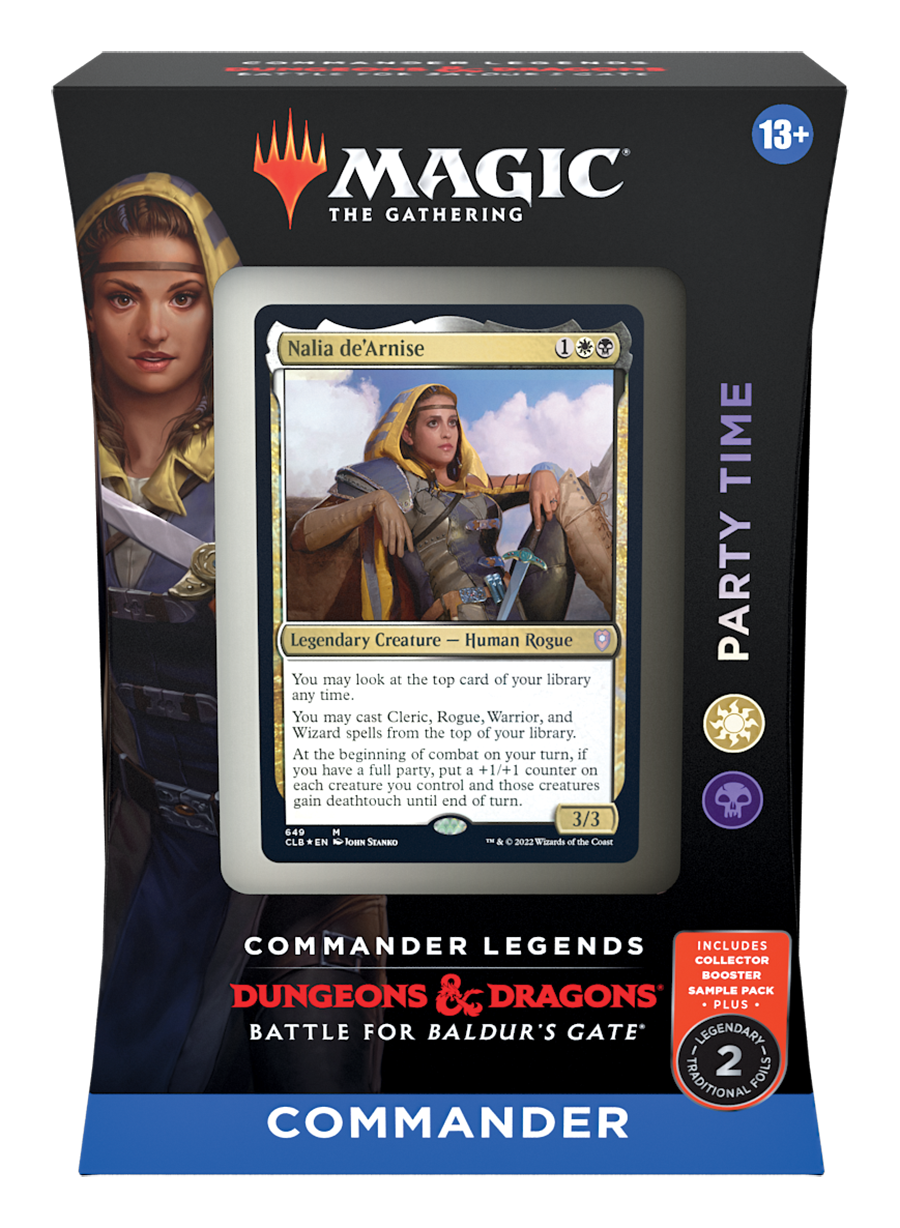 Commander Legends: Battle for Baldur's Gate - Commander Deck (Party Time) | Jomio and Rueliete's Cards and Comics