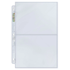Ultra PRO: Platinum Hologram 2-Pocket Pages - 3-Holes (5" x 7" / 100-Pack) | Jomio and Rueliete's Cards and Comics