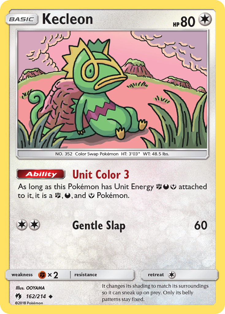 Kecleon (162/214) [Sun & Moon: Lost Thunder] | Jomio and Rueliete's Cards and Comics