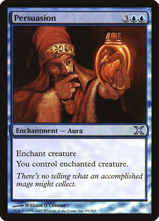 Persuasion (Premium Foil) [Tenth Edition] | Jomio and Rueliete's Cards and Comics